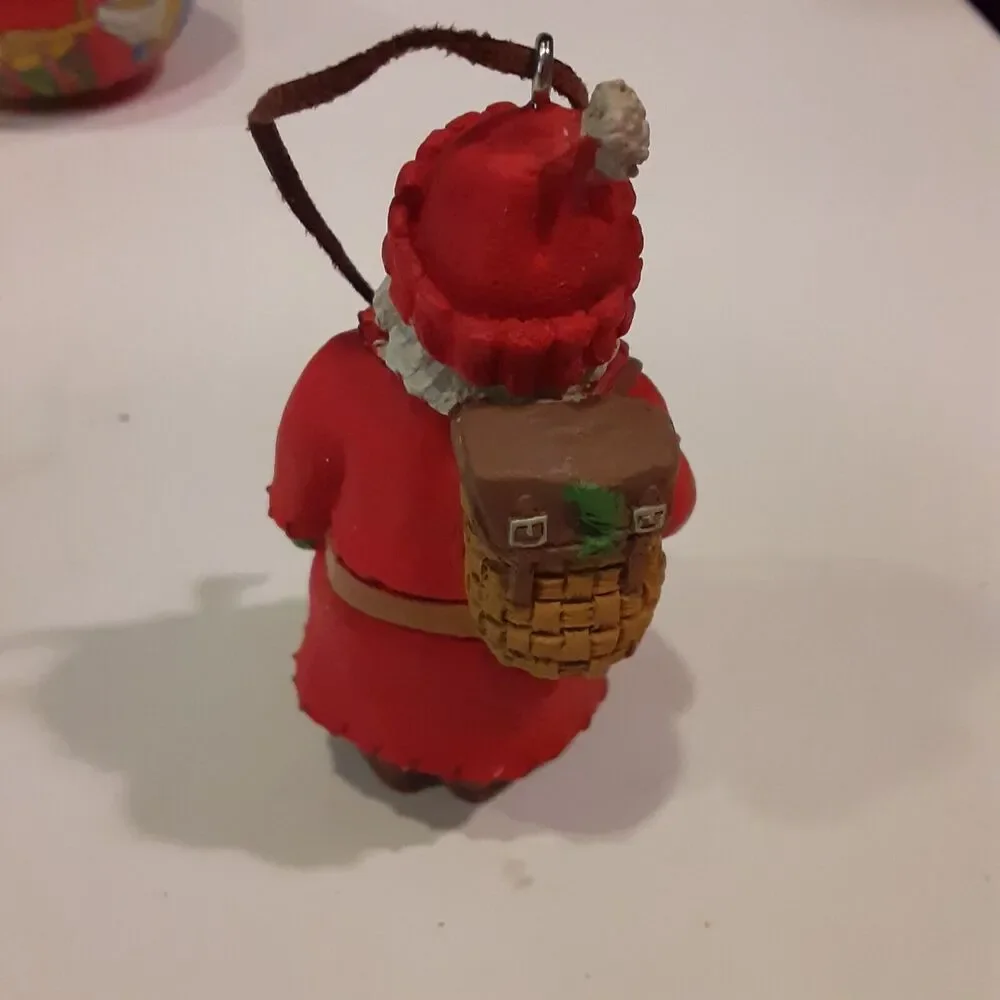 Vintage 3pc Ornament Collection Christmas Retro